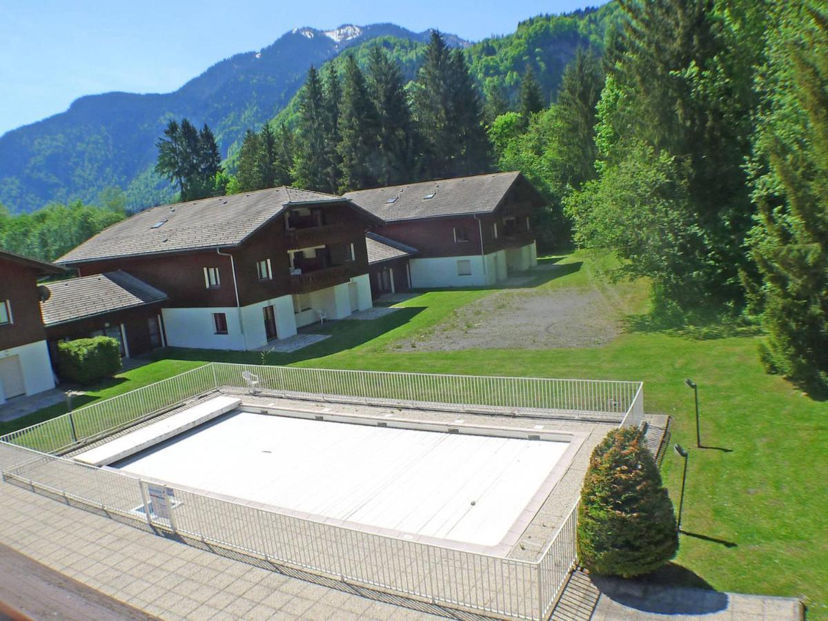 Studio Mansarde Avec Balcon, Piscine Et Parking Souterrain A Samoens - Fr-1-629-92 Luaran gambar